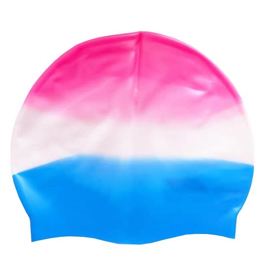 MIX COLOR SLEEK AND SMUG FITTING SWIMMING CAP
