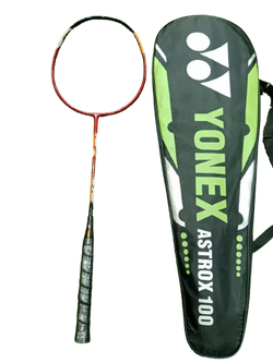 YOUNEX BADMINTON RACKET AND ASTROX 100 COVER
