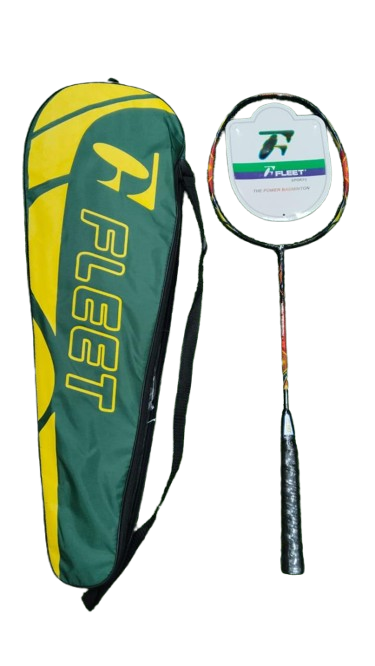 FLEET POWER BADMINTON RACKET AND COVER